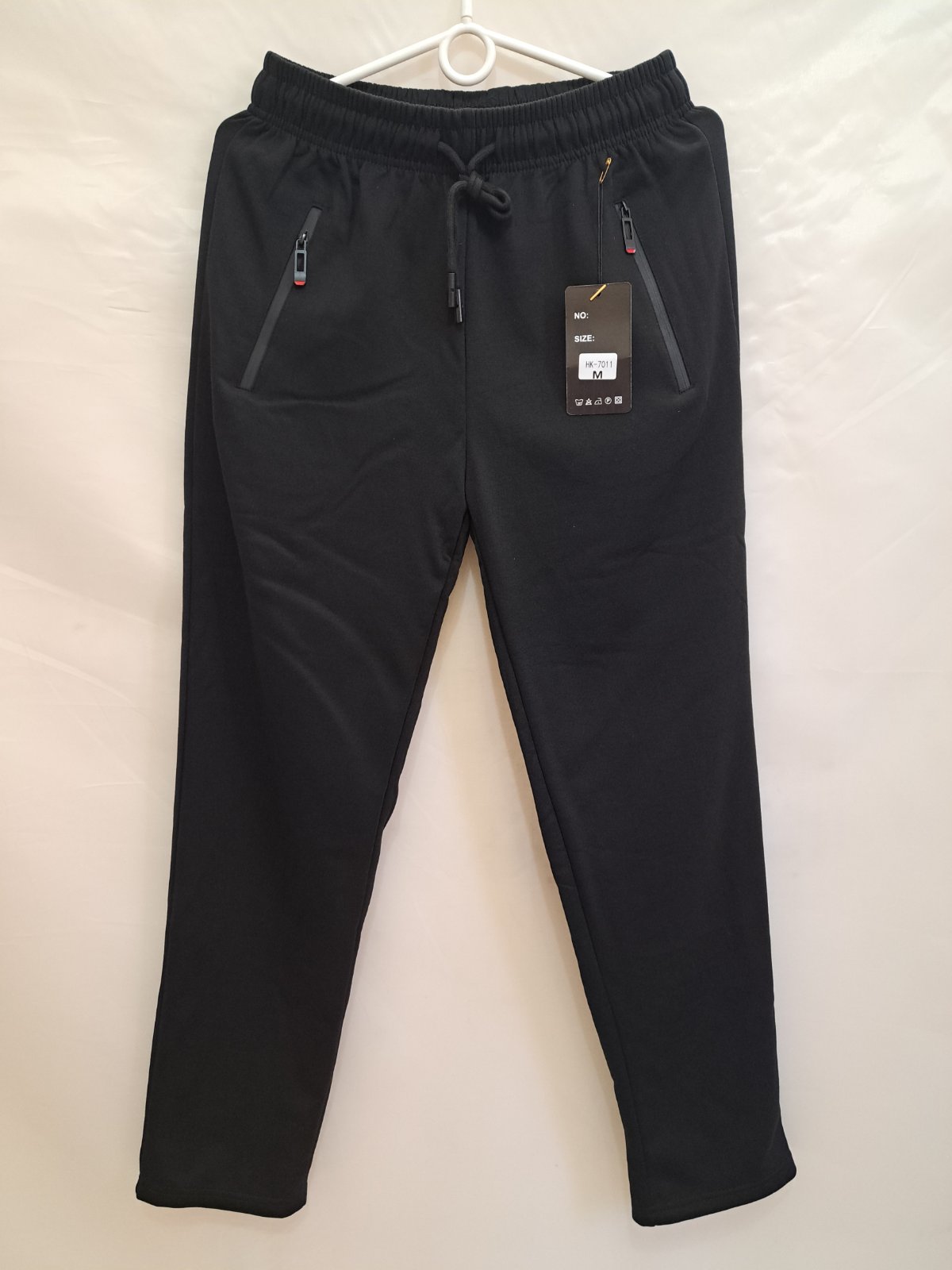 Штаны спорт Giang (M-3XL) 7011 black (деми)
