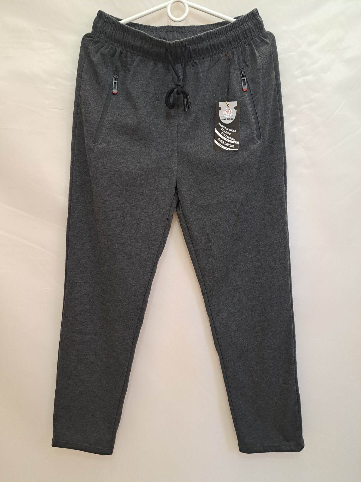 Штаны спорт Giang (M-3XL) 7011 grey (деми)