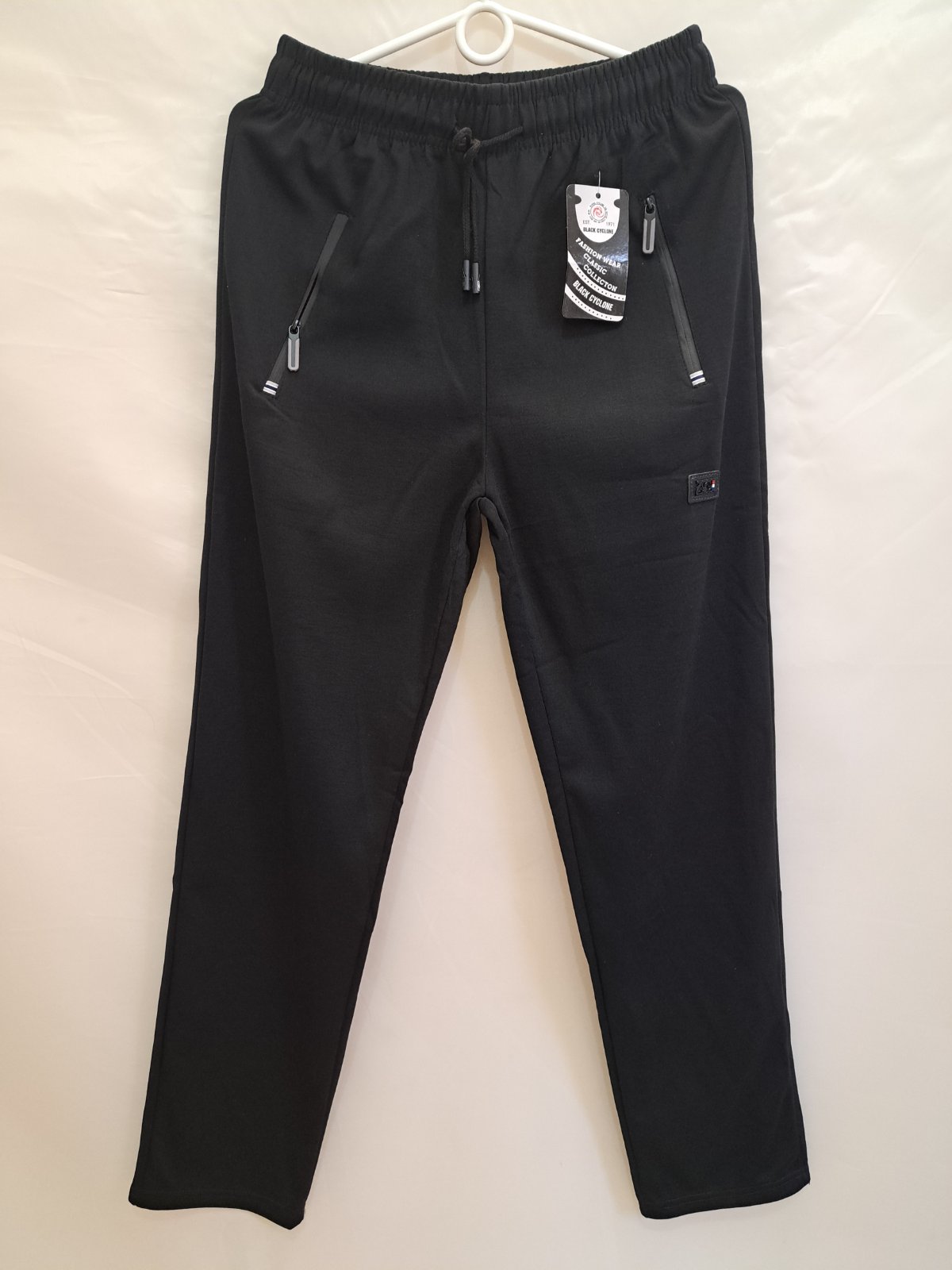 Штаны спорт Giang (M-3XL) 7020 black (деми)