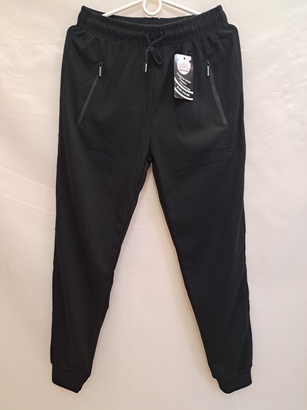 Штаны спорт Giang (M-3XL) 7057 black (деми)