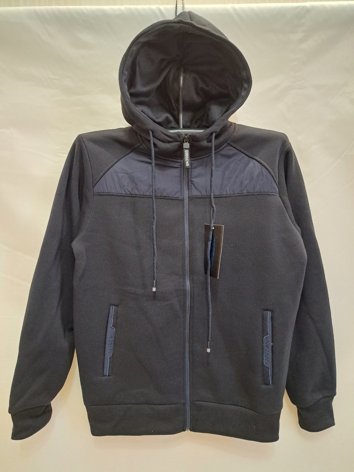 Кофта спорт Giang (M-3XL) A5250 grey (зима)