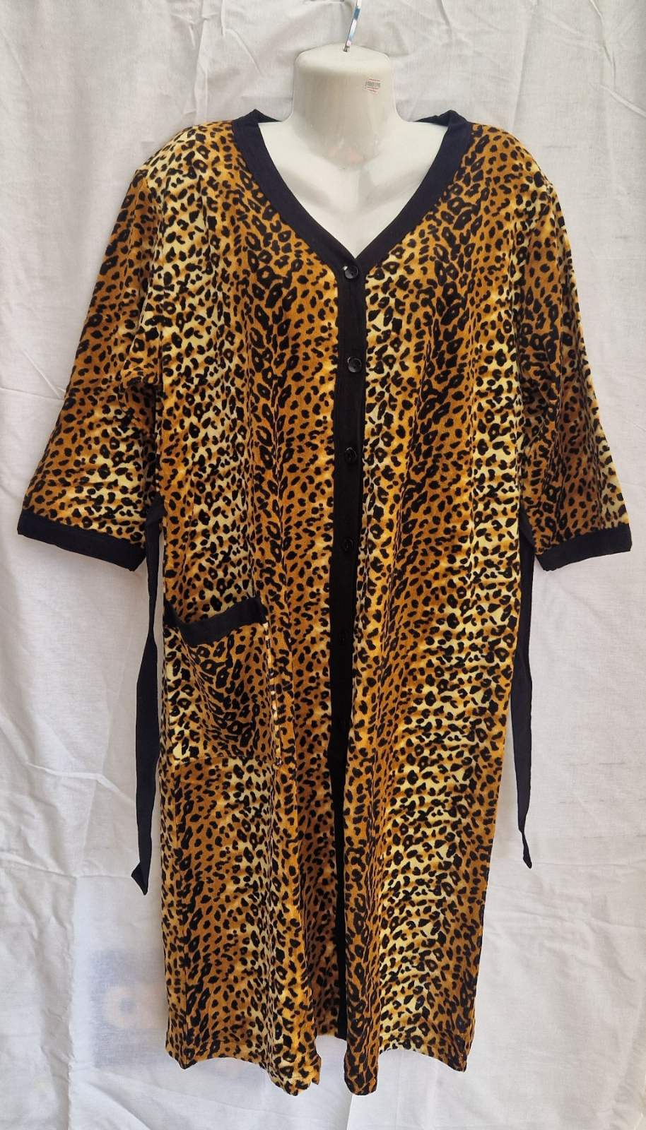 Халат Romeo life (7XL-10XL) 2024B brown (деми)