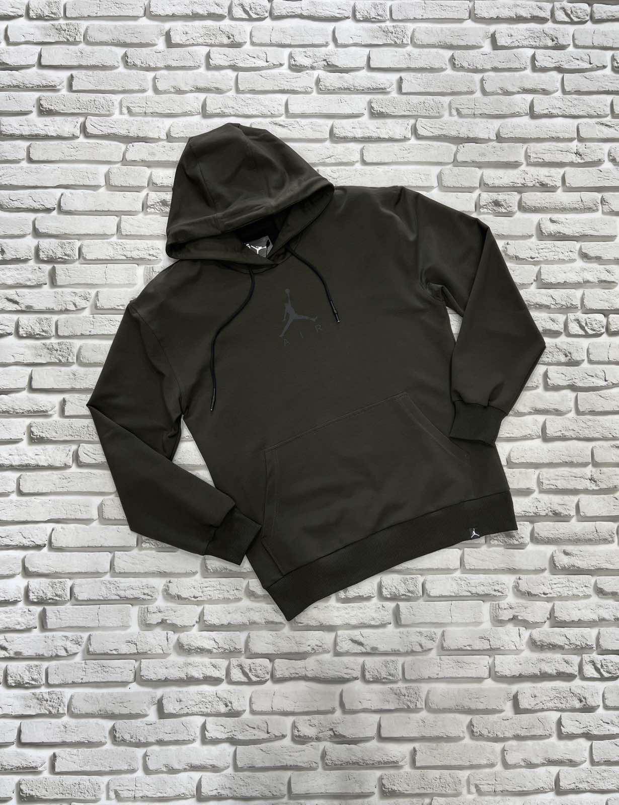 Худи Yulichka (M-3XL) H1777-1 d.grey (деми)