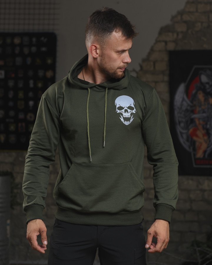 Худи Madoka (M-2XL) 421 khaki (деми)