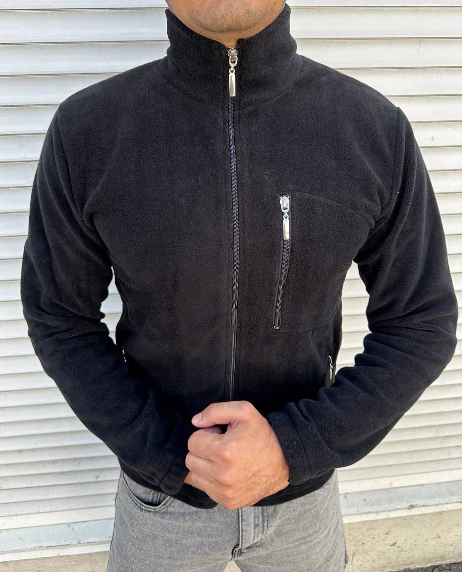 Кофта Nik (M-3XL) 55065 black (деми)