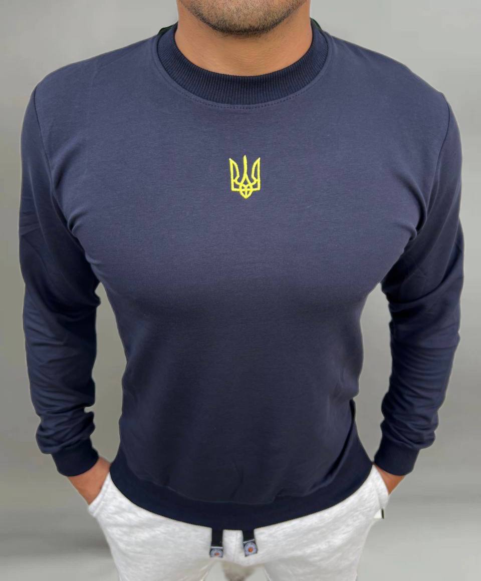 Свитер Nik (M-3XL) 55071 blue (деми)