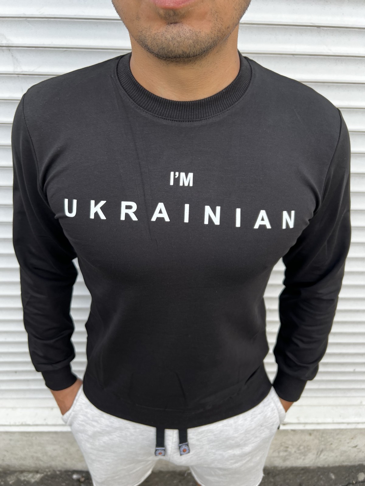 Свитер Nik (M-3XL) 55074 black (деми)