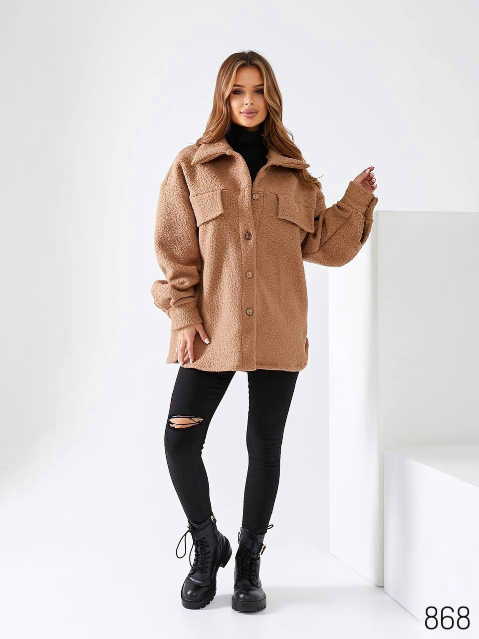 Куртка WideRange (38-52) 868 beige (деми)