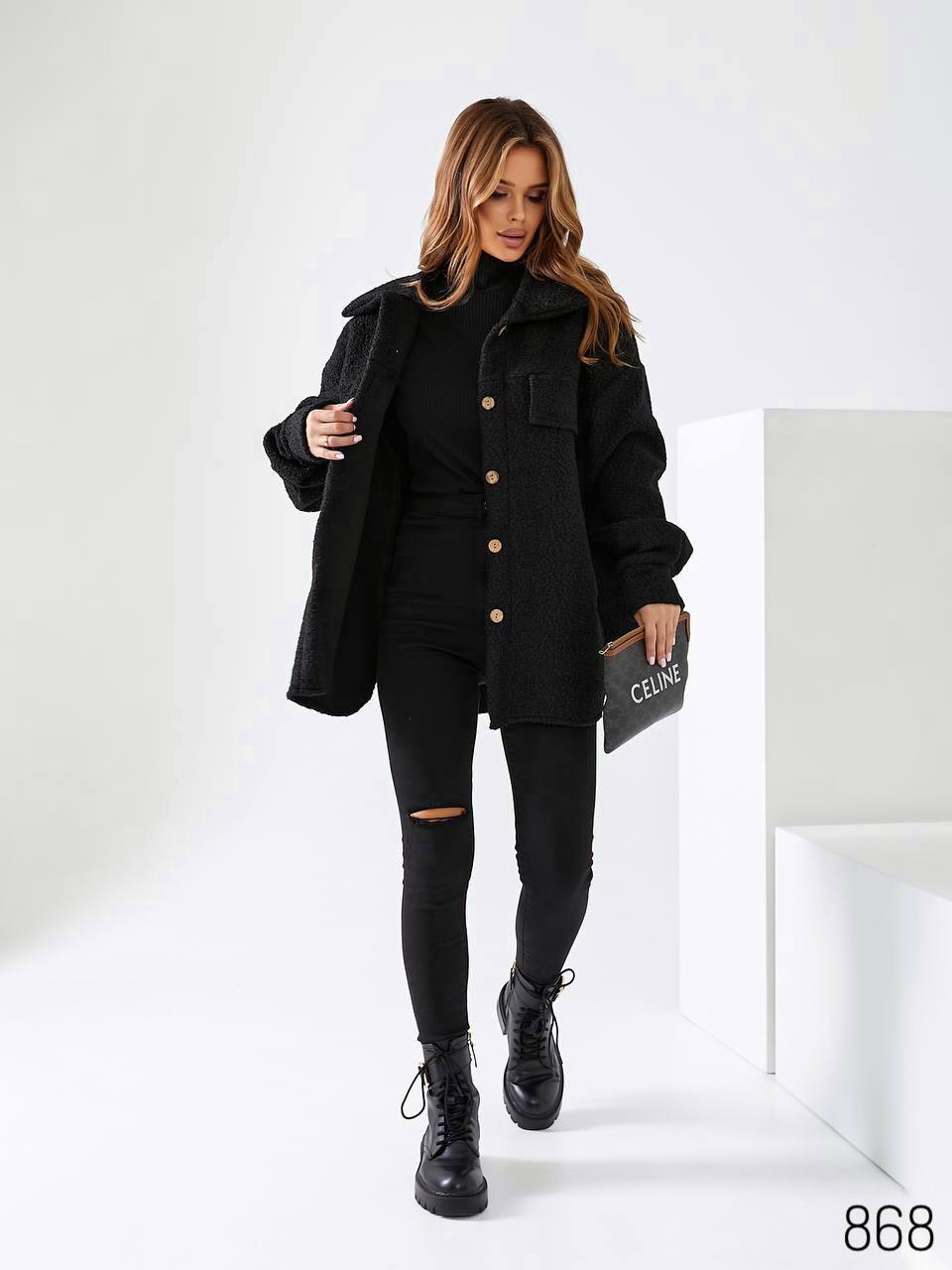 Куртка WideRange (38-52) 868 black (деми)