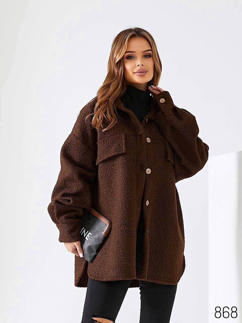 Куртка WideRange (38-52) 868 brown (деми)