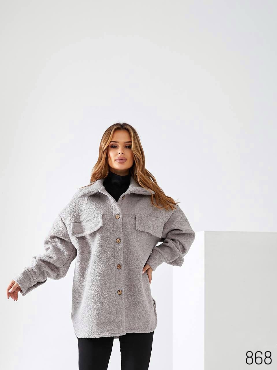 Куртка WideRange (38-52) 868 l.grey (деми)