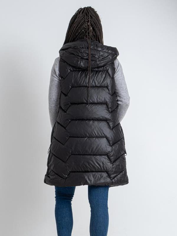 Жилетка Sport style (L-3XL) 2302 black (деми)
