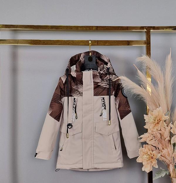 Куртка Delfinka (104-128) A802 beige (деми)