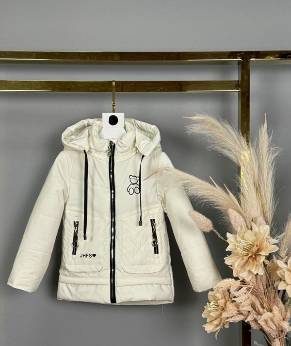 Куртка Delfinka (92-116) BD109 white (деми)