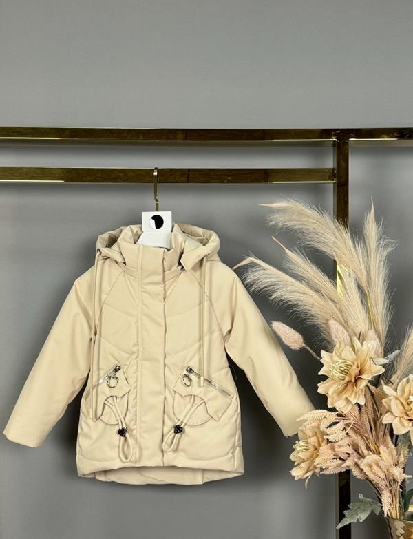 Куртка Delfinka (80-104) M703 beige (деми)
