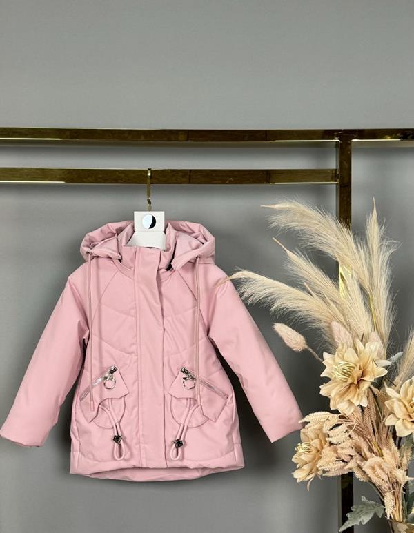 Куртка Delfinka (80-104) M703 pink (деми)