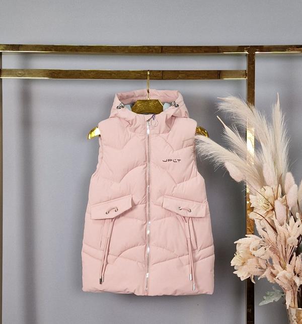 Жилетка Delfinka (134-158) MJ47 beige (деми)