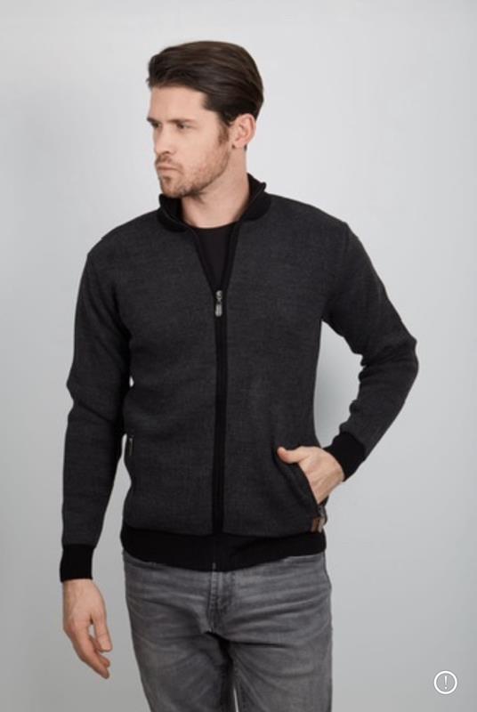 Кардиган Vip Stendo (M-XL) 68235 black-old-2 (деми)