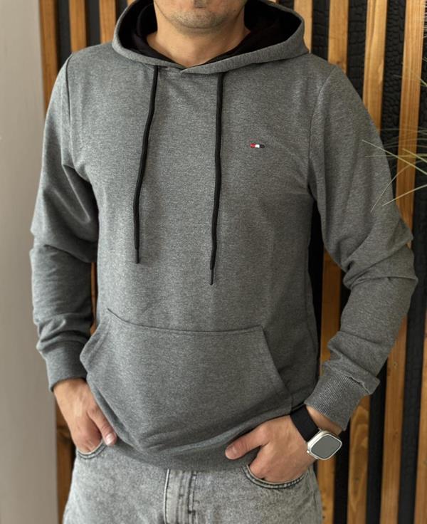 Худи Nik (M-2XL) 55095 grey (деми)