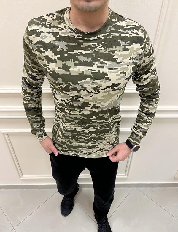 Свитер Nik (46-60) 55097 khaki (деми)