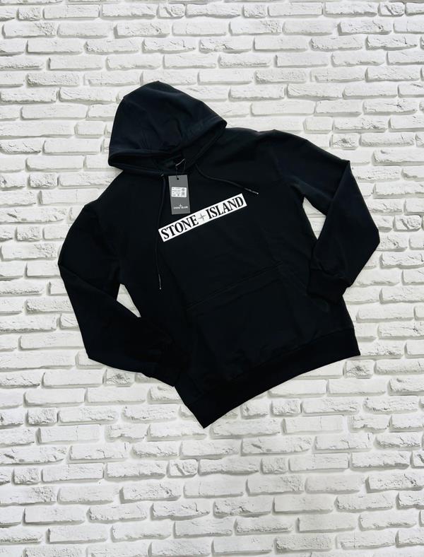 Худи Yulichka (M-3XL) H1777SI black (деми)