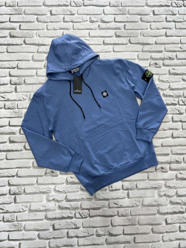 Худи Yulichka (M-3XL) H1777SI l.blue (деми)
