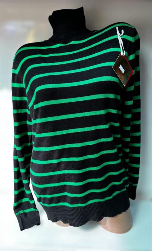 Свитер Ekvato (50-56) 24001 black-green (деми)