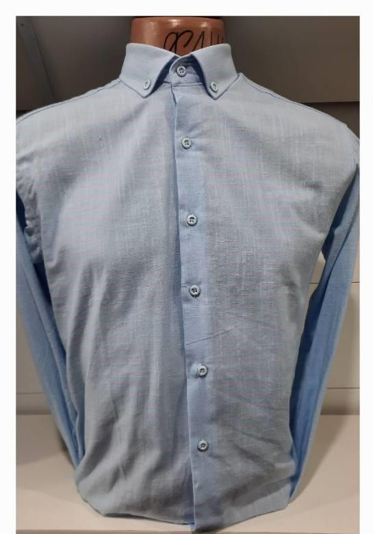 Рубашка Mary Poppins (S-2XL) 1884 l.blue (деми)