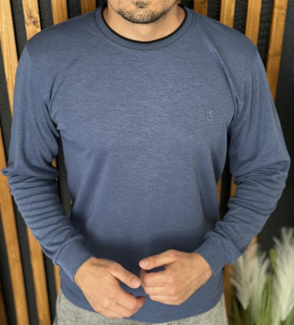 Свитер Nik (L-3XL) 55239 blue (деми)