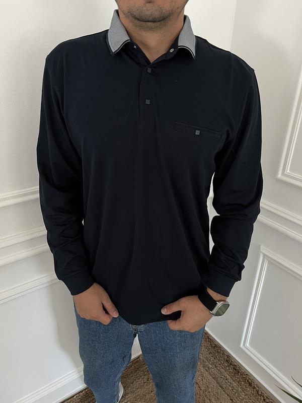 Свитер Nik (L-3XL) 55266 black (деми)