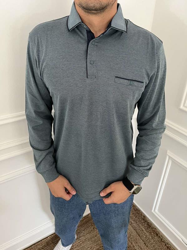 Свитер Nik (L-3XL) 55269 grey (деми)
