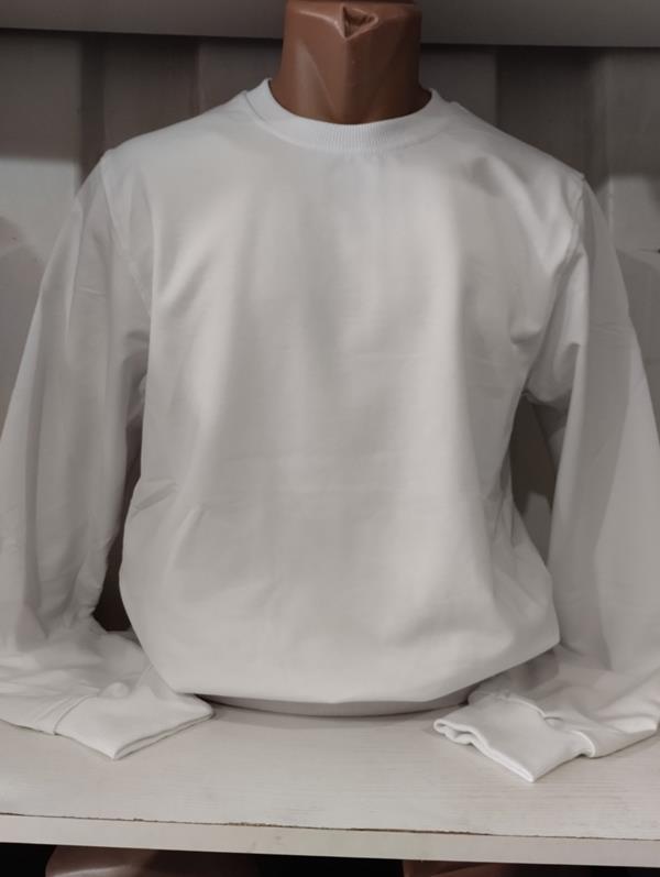 Свитер Panda (S-2XL) 1323 white (деми)