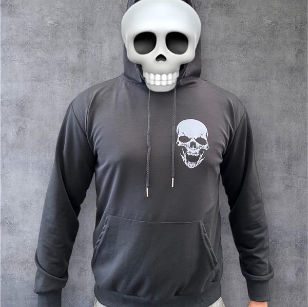 Худи Madoka (M-2XL) 455 black (деми)