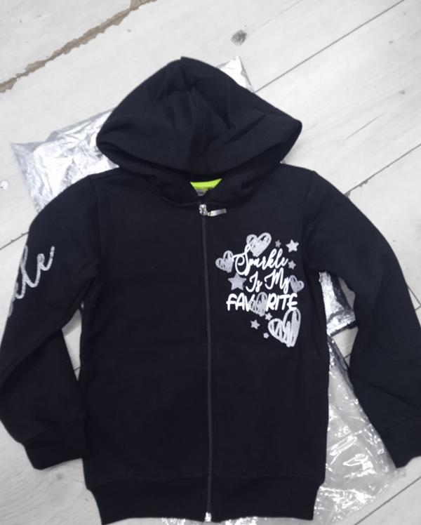 Кофта спорт iBamBino (5-8) 9972 black (деми)