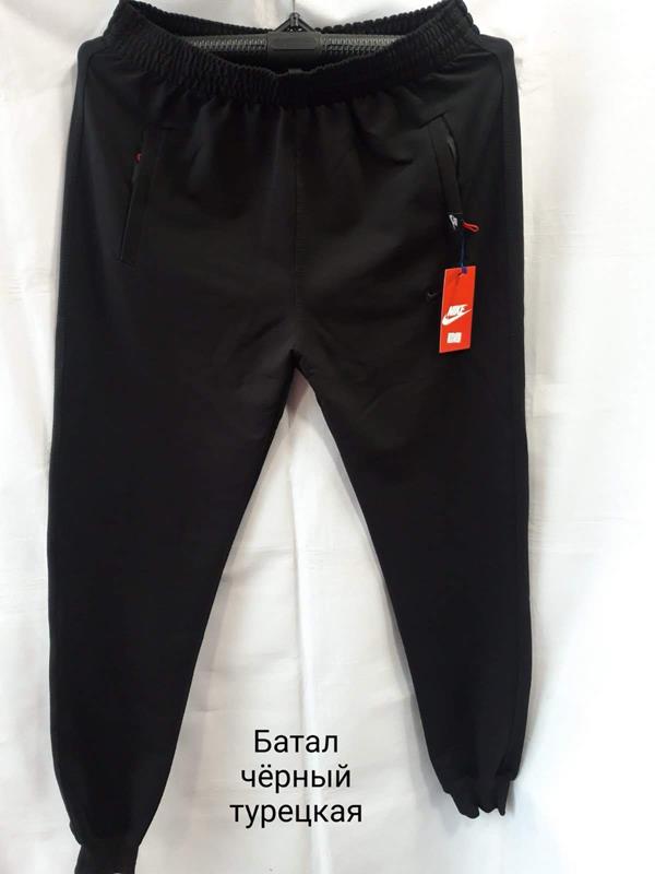 Штаны спорт Minh (58-66) MH613 black (деми)