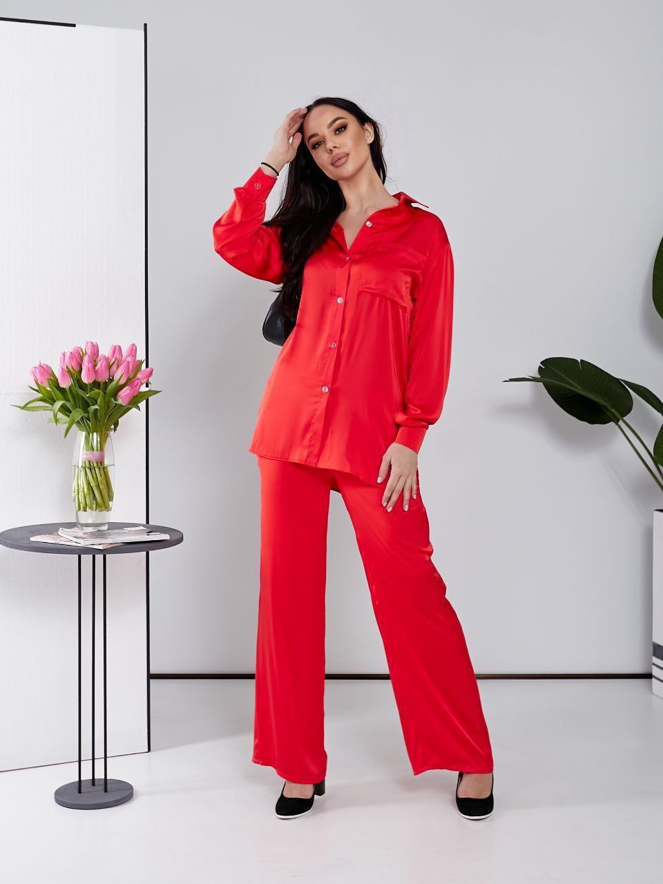 Костюм спорт Arina (42-48) 8038 red (деми)