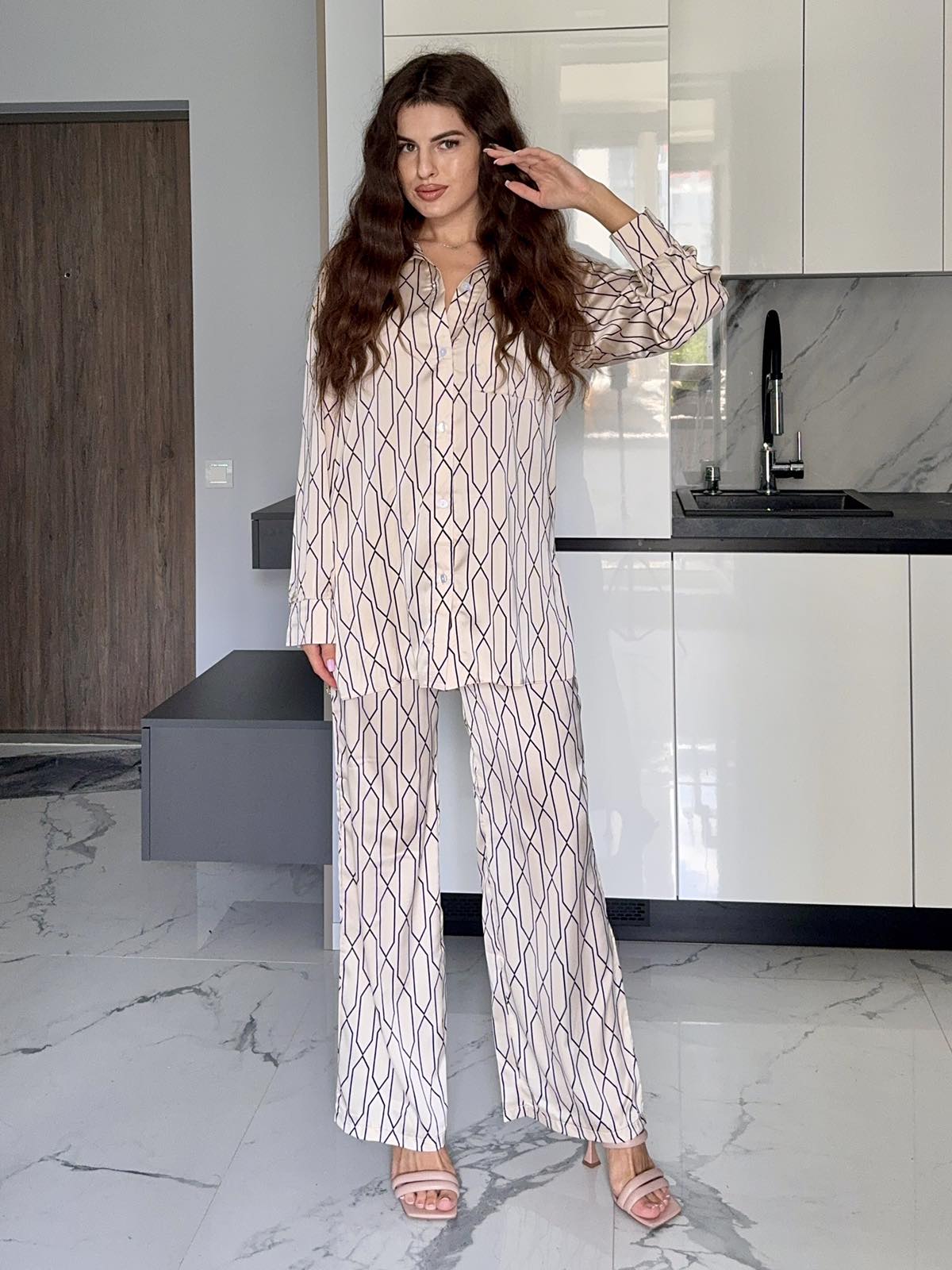 Костюм Arina (42-48) 8053 beige (деми)