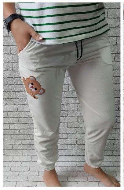 Штаны спорт Shipi (S-XL) 022 white (деми)