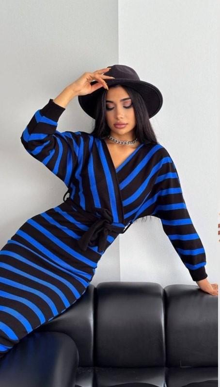 Платье Shipi (S-XL) 050 blue (деми)