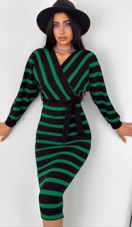 Платье Shipi (S-XL) 050 green (деми)