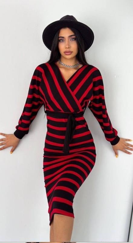 Платье Shipi (S-XL) 050 red (деми)