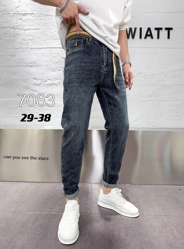 Джинсы God Baron (29-38) 7083 navy (деми)