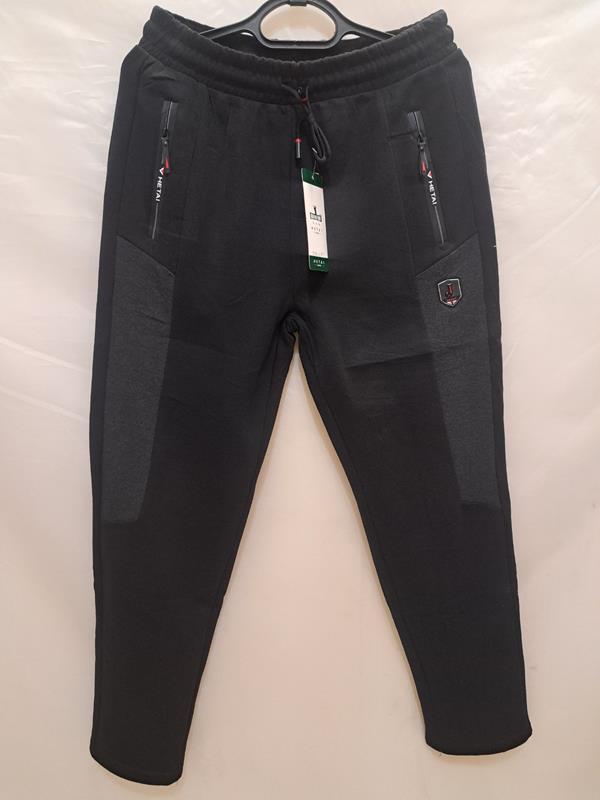 Штаны спорт Giang (XL-5XL) 2023 black (зима)