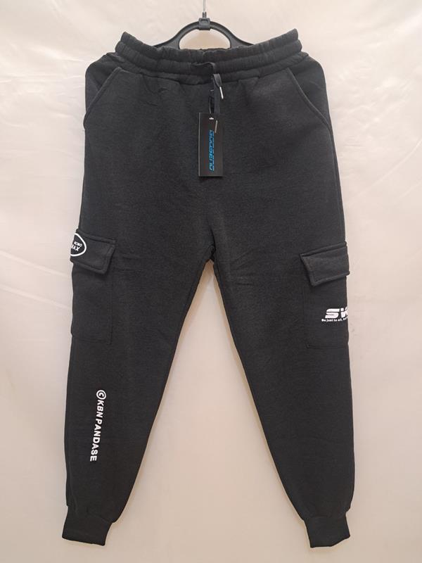 Штаны спорт Giang (M-3XL) 6719 grey (зима)