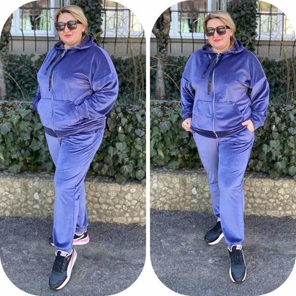 Костюм спорт BAT (54-60) 4118 lilac (деми)