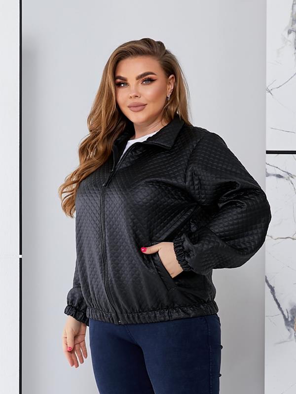 Куртка BAT (46-52) 72 black (деми)