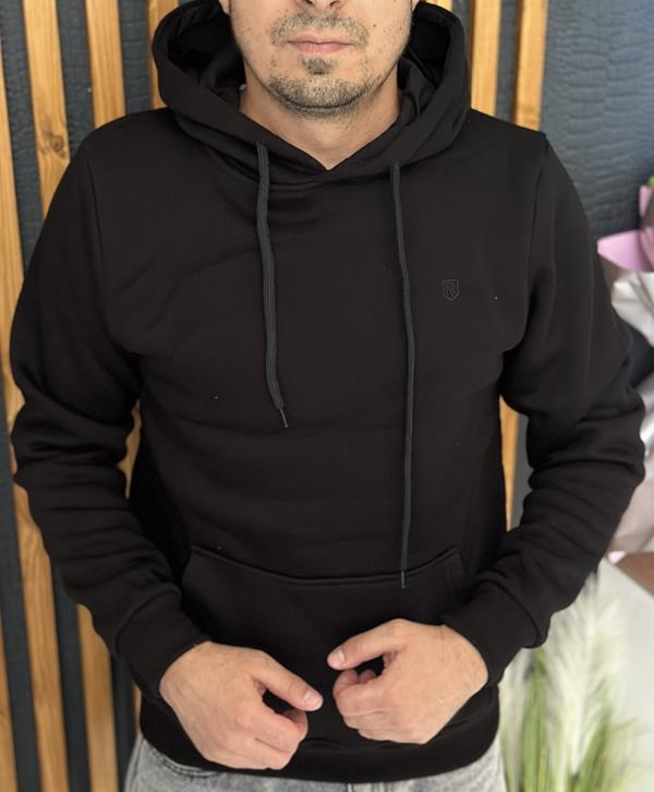 Худи Nik (M-2XL) 55294 black (зима)