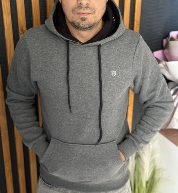 Худи Nik (M-2XL) 55296 grey (зима)