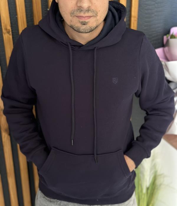 Худи Nik (M-2XL) 55298 navy (зима)