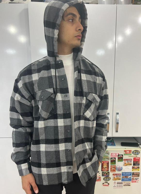 Рубашка Nik (M-2XL) 55307 d.grey (деми)